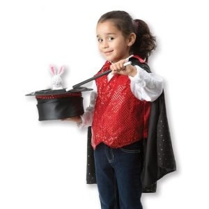 young girl magician